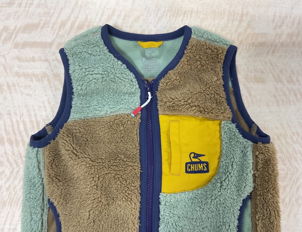 CHUMS  Kids Bonding Fleece NoCollar Vest